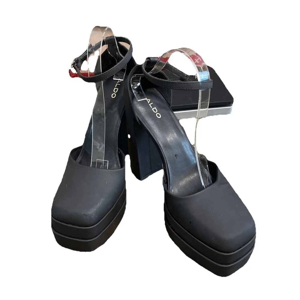 ALDO Grandle AnkleStrap Double Platform 5.75